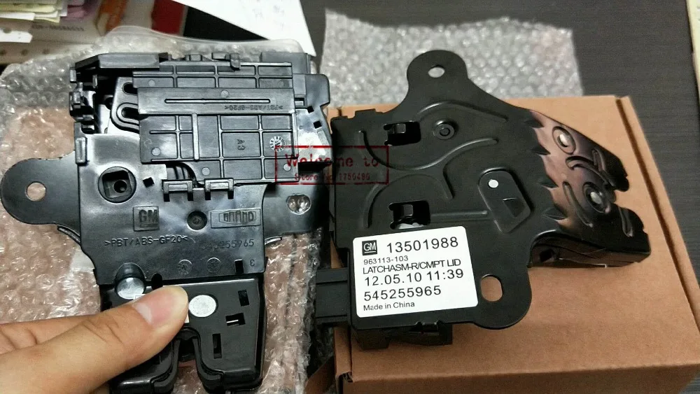 Автозапчасти для Chevrolet Camaro Cruze Malibu Sonic Buick Regal замок задней двери багажника блок
