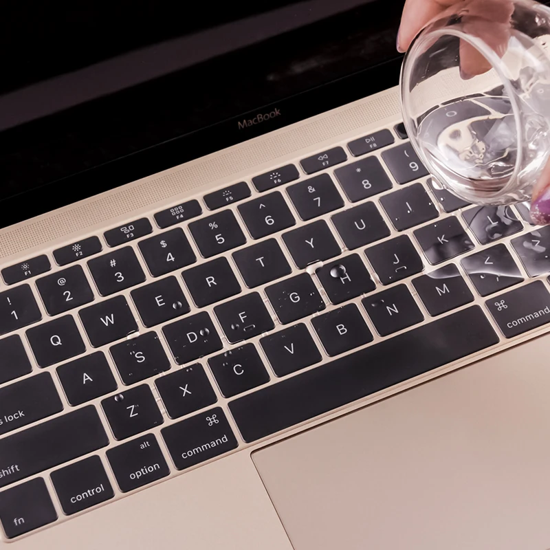 Чехол для клавиатуры mac 12 13 3 15 дюймов macbook air pro retina A1990 A1932 A1706 A1707 Водонепроницаемая