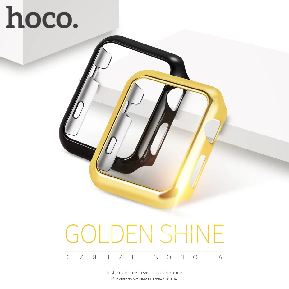 

HOCO hard PC Material Protective Cover Case for i-Watch Apple Watch series2 38mm 42mm Shockproof Dustproof Precise Cutouts Frame