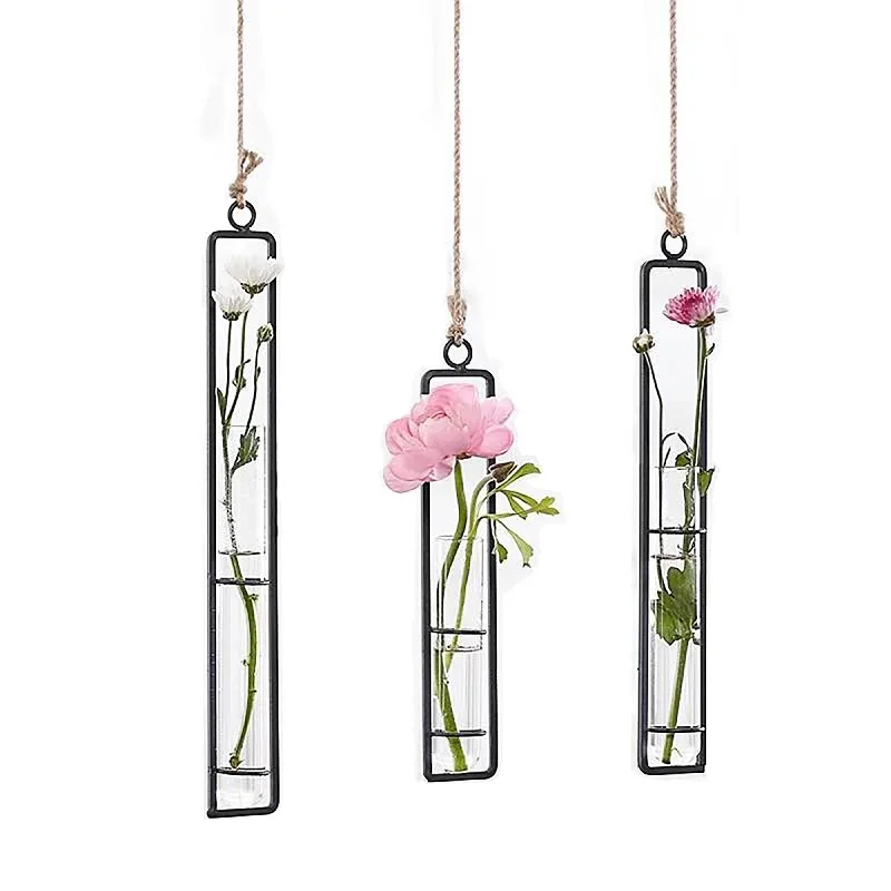 

Terrarium Container Flower Planter Hanging Glass Home Garden Decor -3 types