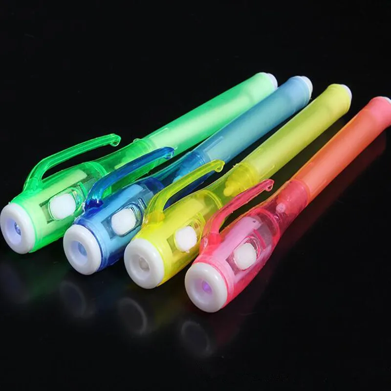 Cute Funny Highlighter Marker Pen Creative Magic UV Light Invisible Ink