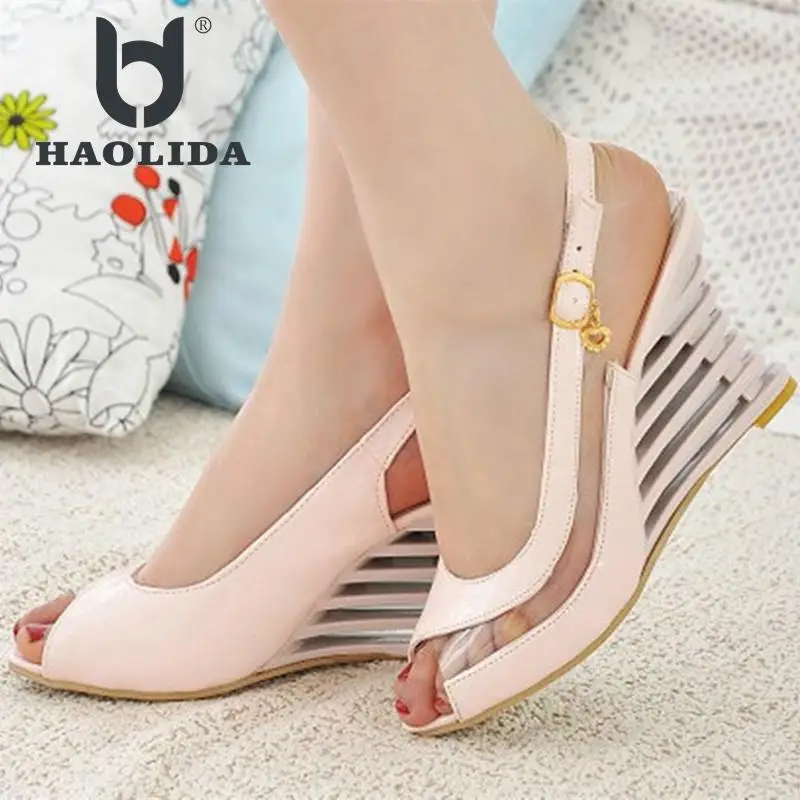 

2018 Fashion High Sandals Women Cross Strappy Summer Shoes Woman Net Yarn Fish Mouth Sandals High Quality Lady Sandals