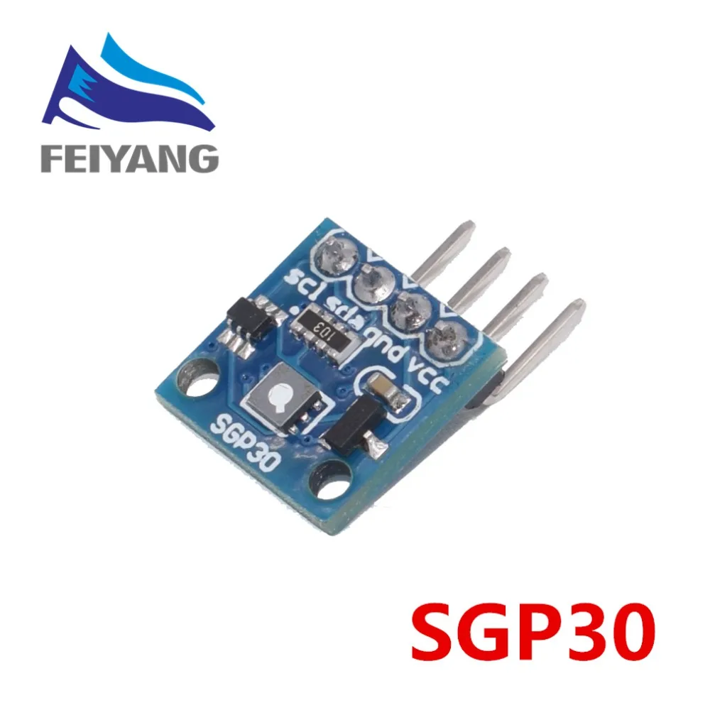Внутренний воздушный SGP30 измерительный газовый датчик мультипиксельный TVOC/eCO2