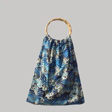 Большой размер хозяйственная сумка Модный узор Полиэфирная Сумка простая Ретро Художественная женская сумка на одно плечо сумка для девочек