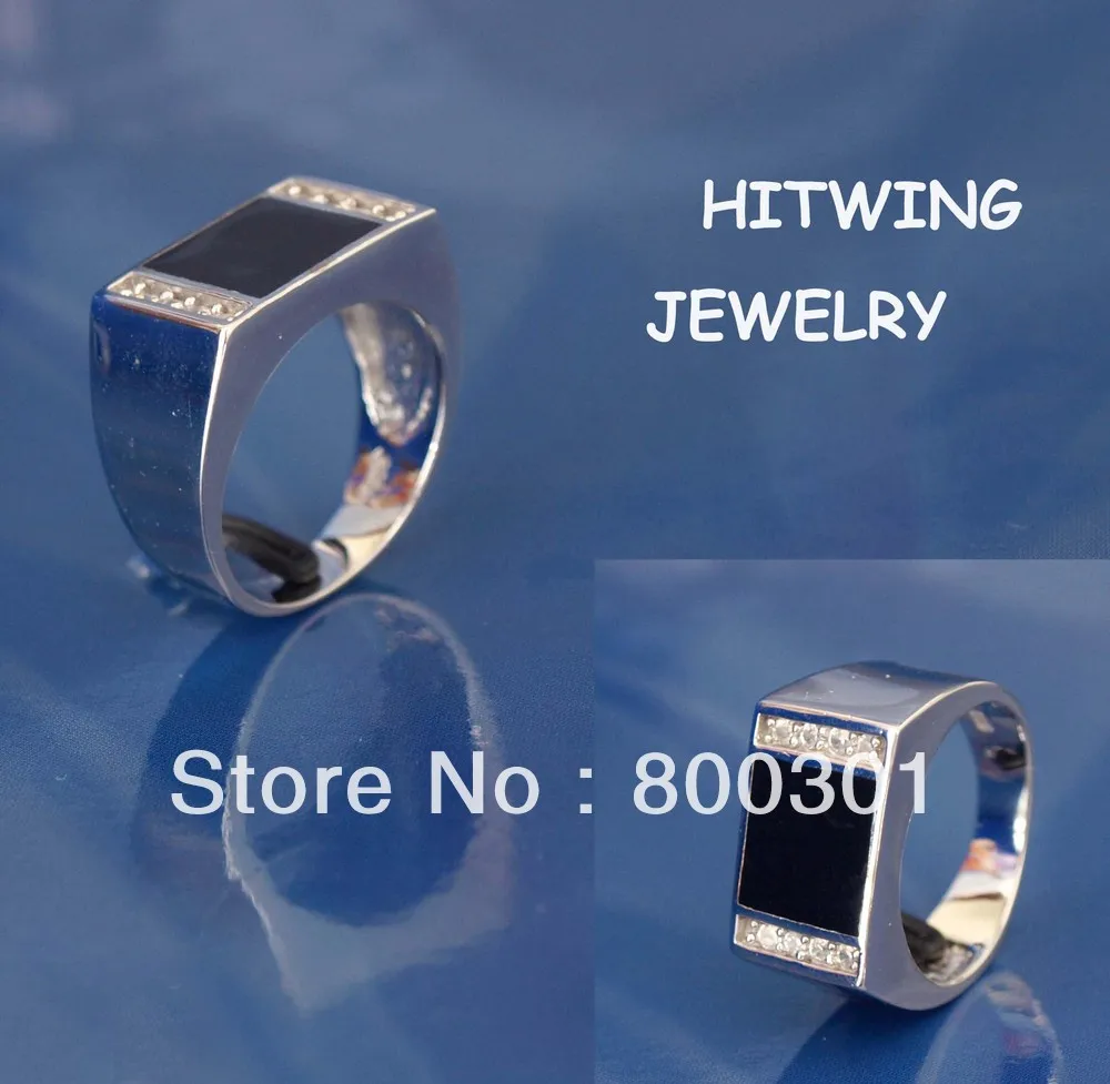 

lingmei Gorgeous Handsome Style Men Silver Ring