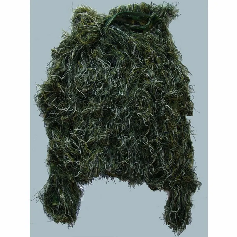 Военный камуфляж Ghillie костюм Одежда для охотников тактическая форма