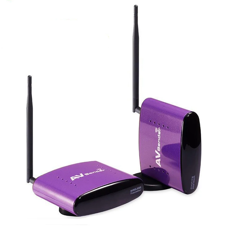 

HBUDS 5.8GHz 300m Wireless STB AV Sender TV Audio Video Transmitter Receiver PAT-650 Purple
