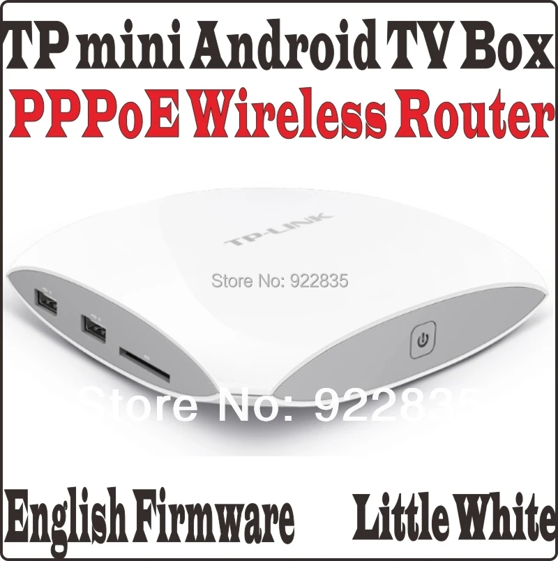 Set-top Box TP LINK mini little white Android4.1 TV A9 Dual Core Google play Pre-installed 1GB4GB Wifi Wireless Router PROM5 | Компьютеры