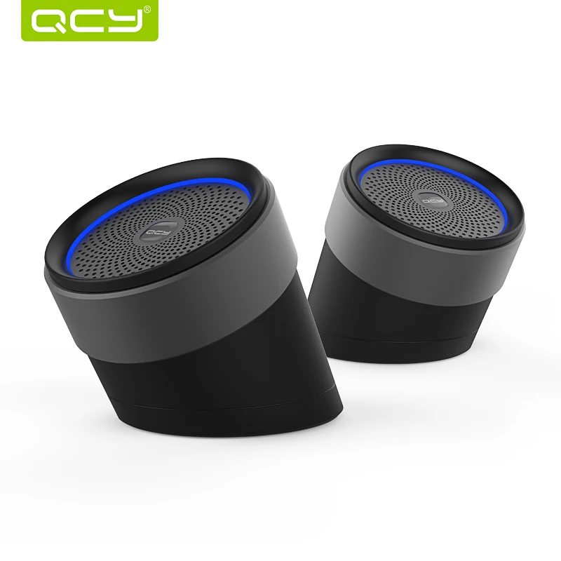 QCY QQ1000 3D стерео двойные колонки Bluetooth V4.2 металлические динамики с большой