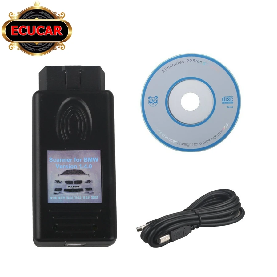 Диагностический сканер для Bmw 1 4 OBDII диагностический bmw с интерфейсом obd2 Версия