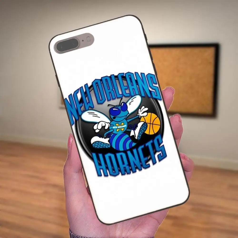 Новый Орлеан Hornets Nok логотип для Huawei Honor 5A 6A 6C 7A 7C 7X 8A 8C 8x 9 10 P8 P9 P10 P20 P30 Mini Lite Plus Мягкий