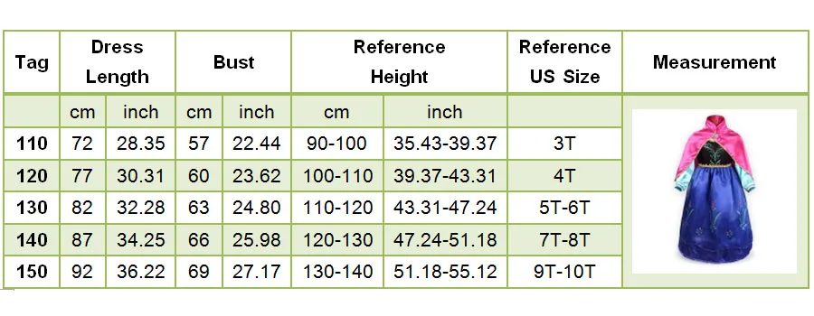 Детское платье для девочек; карнавальный костюм Снежной королевы, принцессы Анны и аксессуары для париков; детская одежда на Рождество, карнавал, вечеринку
