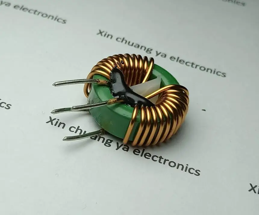 22*14*8 2MH 10А диаметр провода: 1,0 мм магнитное кольцо общий режим индуктор силовой фильтр индуктор катушка