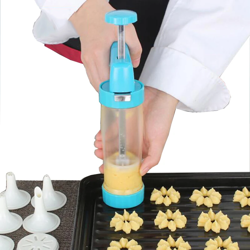 Transhome 1Pcs Cookie Maker Gun Cookie Presser Biscuit Maker Lcing