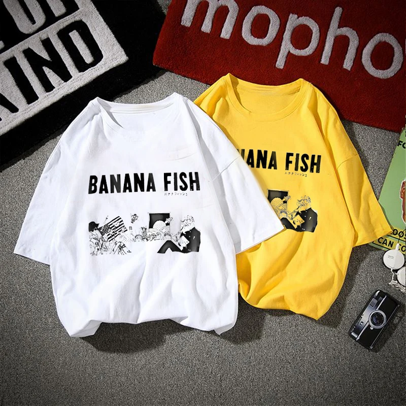 Eiji Okumura,Ash Lynx,anime shirt,anime t shirt,lynx Shirt Banana Fish Anime Shirt