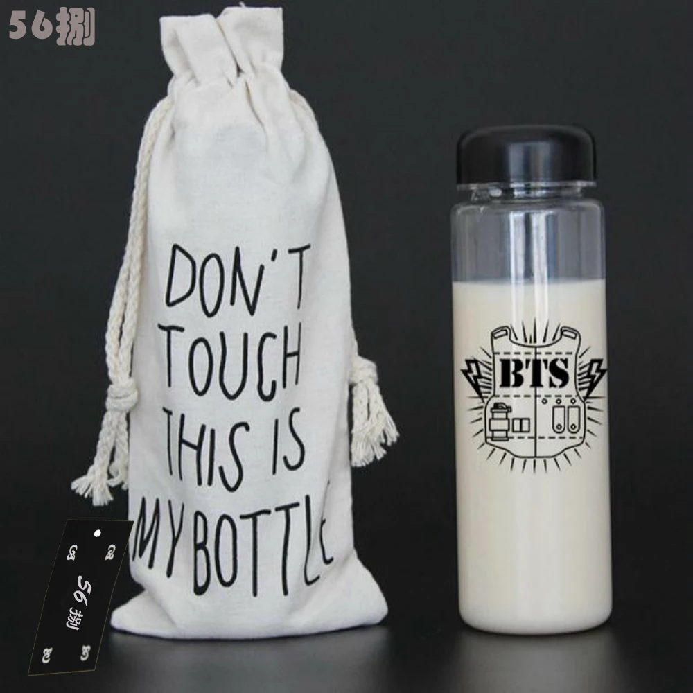 מוצר BTS Bangtan Boys Water Bottle Kpop JUNGKOOK JIMIN JIN V SUGA JHOPE IN BLOOM LTT9107