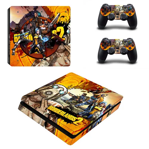 Игра Borderlands 3 PS4 тонкая кожа Виниловая наклейка, стикер для Dualshock Playstation 4 консоль и контроллер PS4 тонкая кожа Стикеры s - Цвет: YSP4S-3649