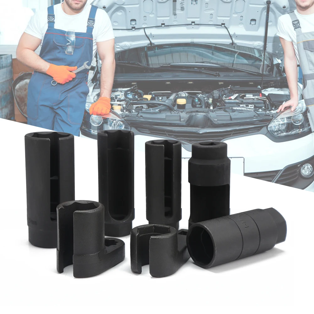 

7pcs O2 Thread Chasers Oxygen Sensor Socket Install Car Repair Tool