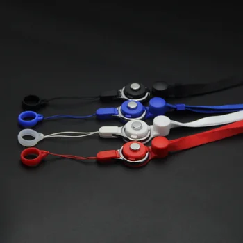 

100pcs DIY 13mm Silicone Ring Electronic Cigarette Detachable Rotate Necklace lanyard for for JUUI RELX Zero pod vape box