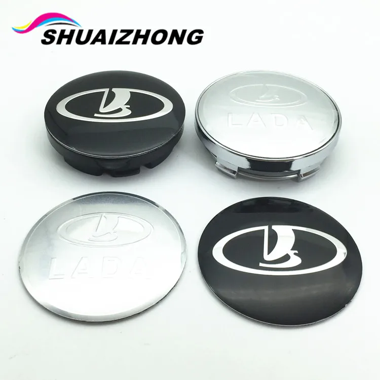 

4pcs LADA 56mm 60mm car Sticker Decals Wheel Center Hub Caps Wheel Rim Dust-proof covers Sticker car styling auto accessories