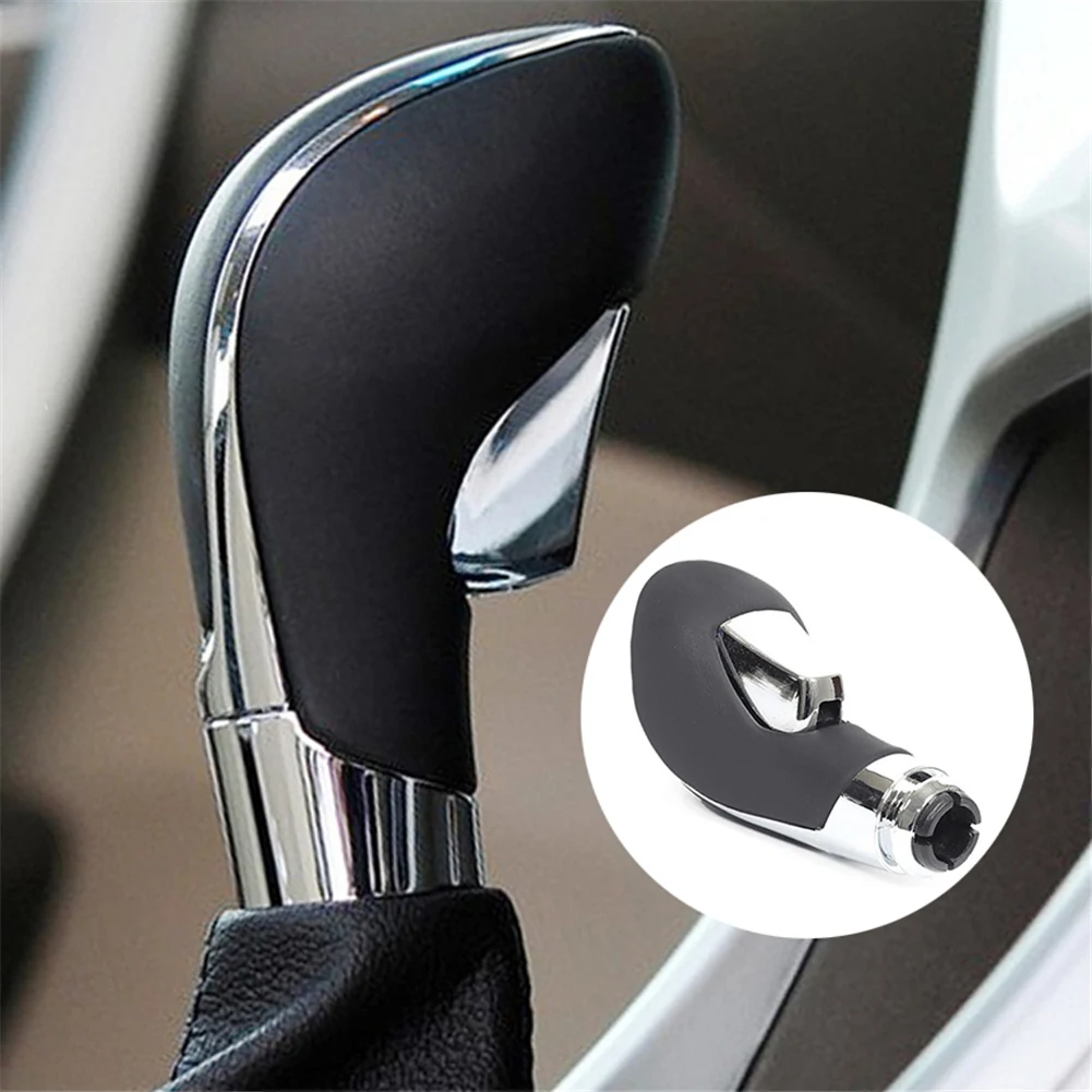 Новая Черная хромированная Ручка рычага переключения передач из искусственной кожи для Opel Vauxhall Insignia Buick Regal zk30