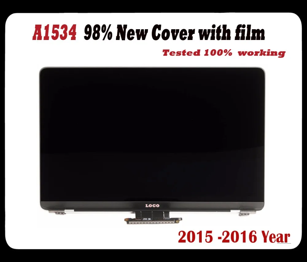 100% рабочая розовое золото Цвет для Macbook retina 12 ''A1534 ЖК экран в сборе LED панель