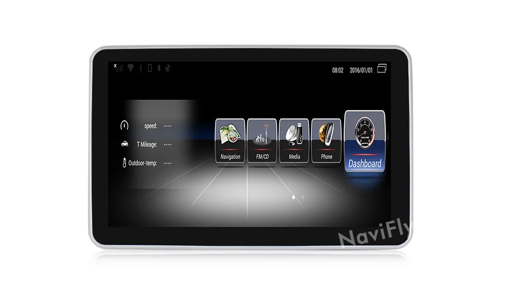 Sale Navifly 4G WIFI player Car Audio gps DVR Cassette for Mercedes Benz CLS Class W218 2011-2013 with RADIO BT Phone Audio media 17