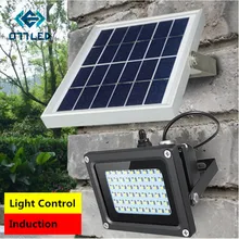 Солнечные светодиодные прожекторы/Точечный светильник/уличный светильник IP65 водонепроницаемый 54 светодиодный датчик движения вкл/выкл уличный светильник для настенной дороги Солнечная лампа
