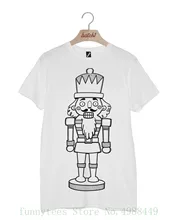 The Schiaccianoci Soldato Novita Di Natale Uomo Natale Da Festa T Shirt Retro T Shirt Black Men