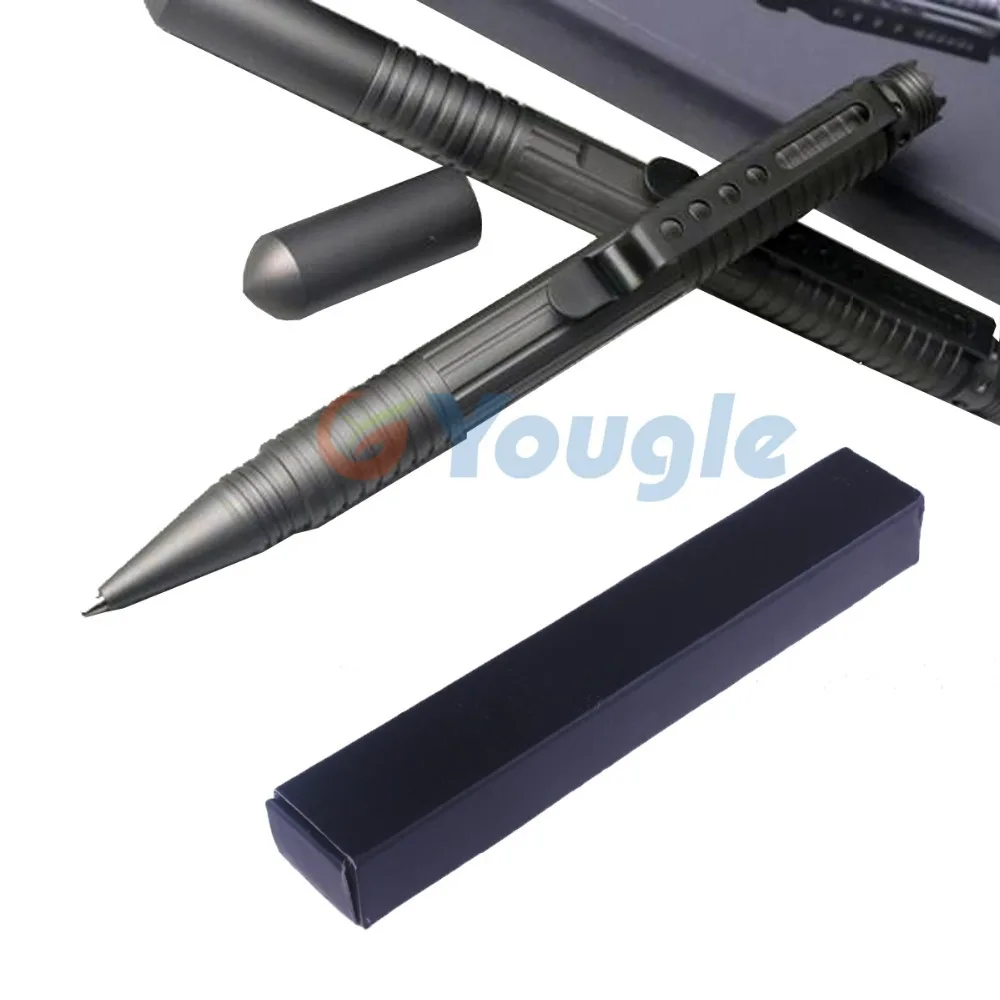 YOUGLE الألومنيوم متعددة الوظائف النفس التكتيكي الدفاع القلم الطوارئ بقاء أداة خارجية مع كسّارة زجاج تلميح DNA الماسك YOUGLE الألومنيوم متعددة الوظائف النفس التكتيكي الدفاع القلم الطوارئ بقاء أداة خارجية مع كسّارة زجاج تلميح DNA الماسك