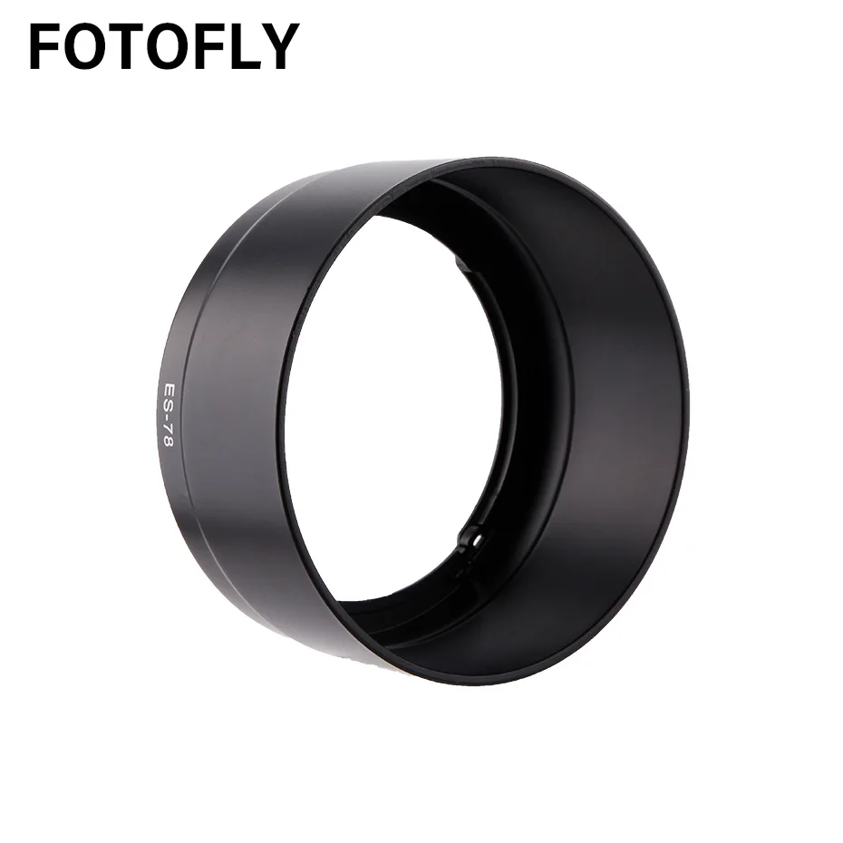 ES 78 бленда для объектива FOTOFLY CANON EF 50 мм F/1.2L USM байонетная объективов Canon ES78|Бленды| |