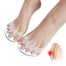 1 пара KWOEE ноги для ног реабилитация ноги сепаратор вальгусная деформация уход за пальцами коррекция ортопедики пальцев