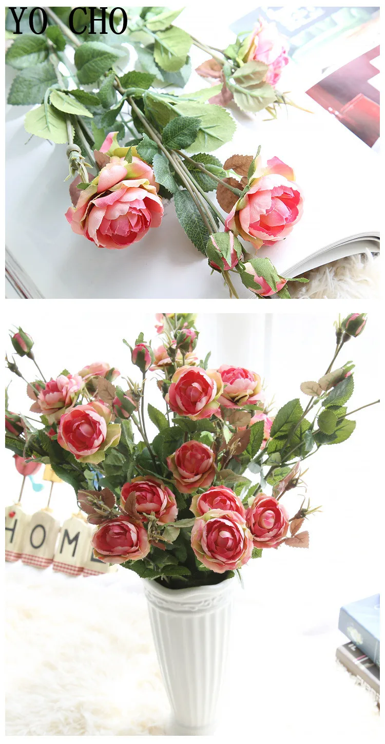 Camellia rose flower simulation flower15