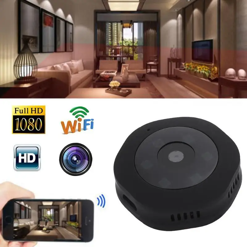 

Wireless FHD 1080P IP Camera WiFi Mini Camera Surveillance Camera Night Vision Video Recorder Camcorder