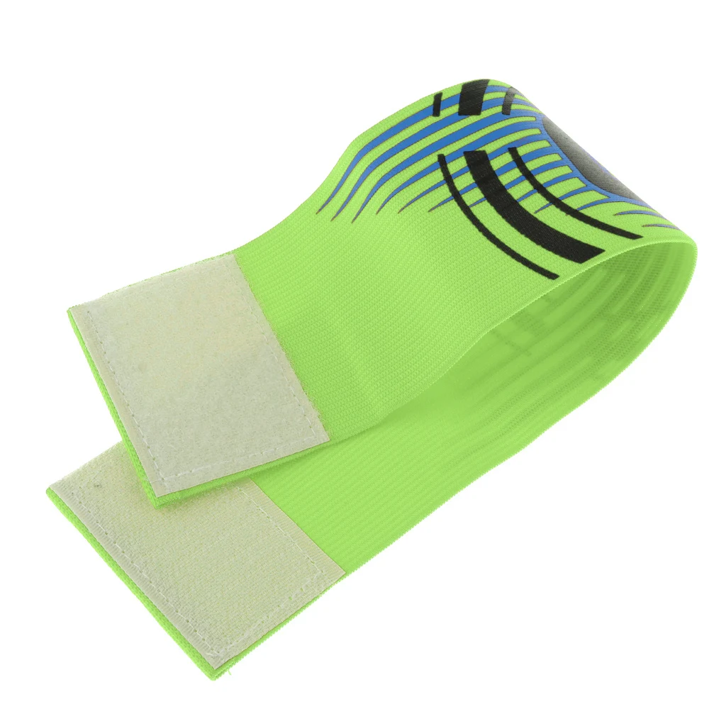 5 Pieces Football Soccer Captain Armband, Elastic Captains Armband for Adult Youth One Size, Stripe Design