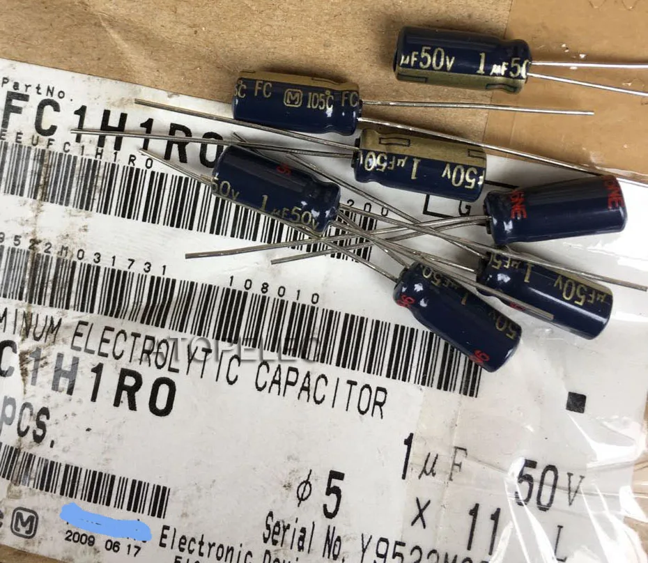 

1pc FC Series 1uF/50V Electrolytic Capacitors Hi-Fi Audio 105 Deg.C