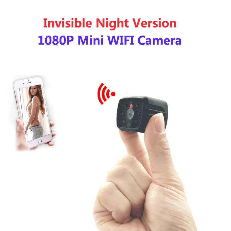 Invisible Night Version Wifi IP Mini Camera Wireless HD 1080P for Video Recording Remote Control Portable Surveillance Recorder Invisible Night Version Wifi IP Mini Camera Wireless HD 1080P for Video Recording Remote Control Portable Surveillance Recorder