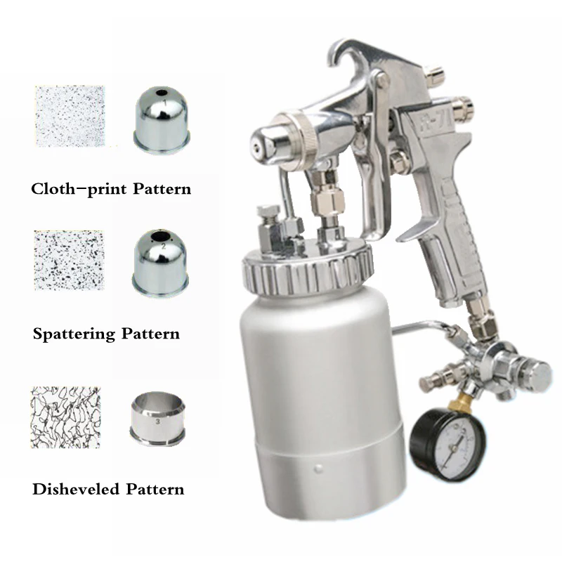 Профессиональный распылитель для краски, электроинструмент, манометр, пневматический распылитель, пистолеты, чашки, банки, краски, опрыскиватели