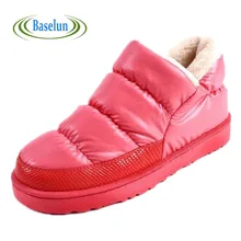 Hiver Femmes Chaussures Filles Bottes de Neige Plat Chaud Et Imperméable Bottes Pour L’hiver Plus La Taille