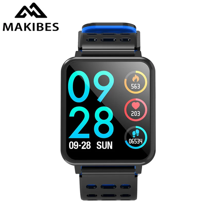 

Makibes T2 Smart Watch Sport Wristband band Heart Rate Blood Pressure Monitor waterproof Bracelet For Xiaomi huawei Honor Band