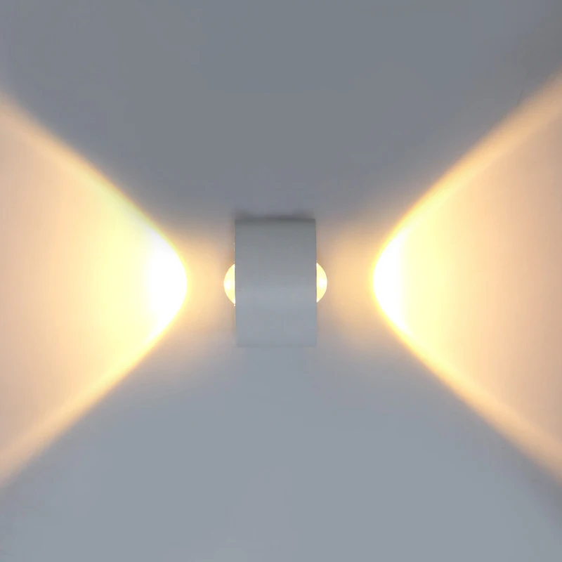 Lemonbest современный минималистский светодиодный алюминиевый лампы ночники бра ванная комната зеркало свет прямой творческий проход 2 Вт 6 вт 8 Вт