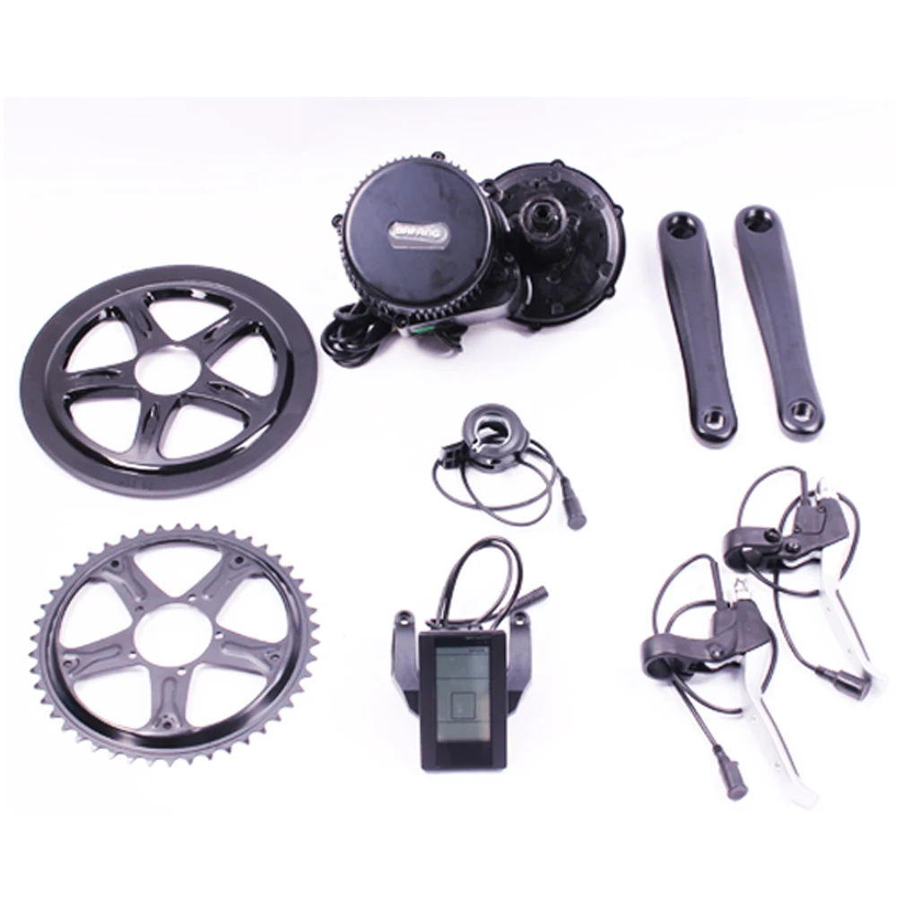 Flash Deal Bafang Electric Bicycle Motor 36V 500W C965A/P850C LCD BBS02  Bafang Electric bicycle Motor Crank Motor ebike kit 4