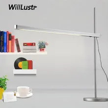 TALAK TAVOLO светодиодный светильник для чтения, Настольный светильник, офисный стол для кабинета, минимализм, современный, минимальный дизайн, линейка, металл