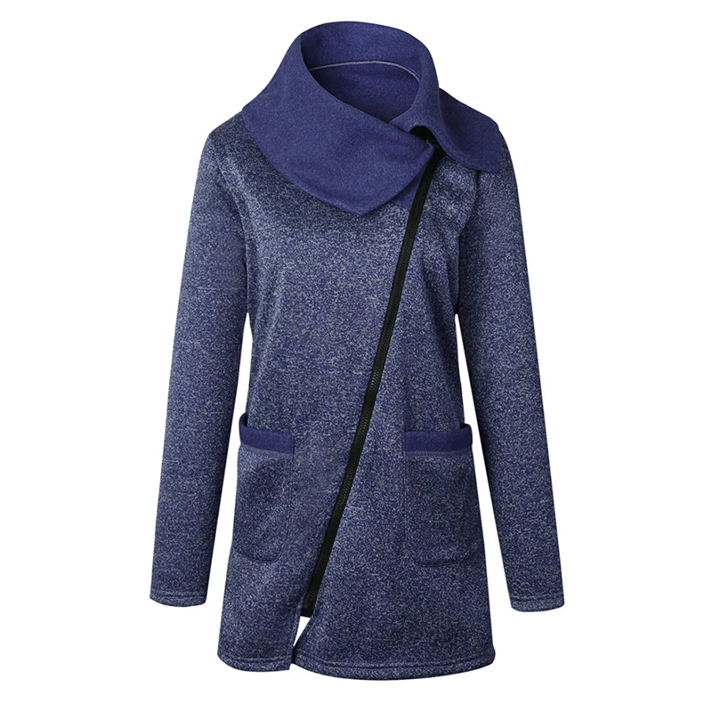Женская осенне-зимняя одежда, теплая флисовая куртка на молнии, пальто с воротником, женская одежда, Женская куртка размера плюс