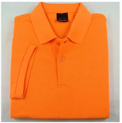 

14 color 2018 new Pure color short sleeves summer man&women shirt cotton breathable sports work clothes AU0024