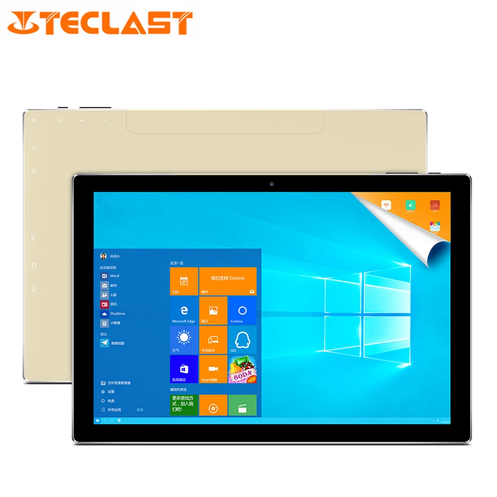 Teclast Tbook 10 S 1 &quotWindows + Android 5 Intel Cherry Trail Z8350 4 ядра г оперативная память 64 Встроенная