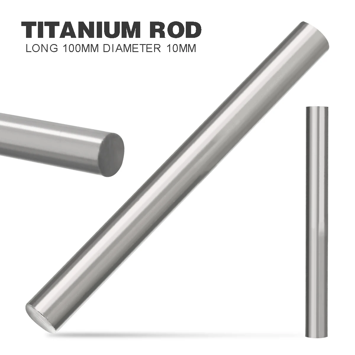 Length 50cm 5 pcs Titanium Ti Grade 1 Gr.1 GR1 Metal Rod Diameter 3mm