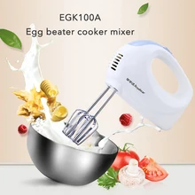 Royalstar ручной яйца блендер кухонные приборы автоматический быстрое микс яйцо мини-миксер 5 зубчатое колесо нержавеющая сталь магнитный якорь