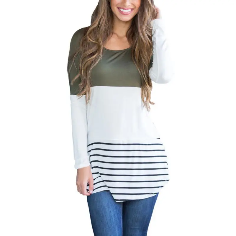 

Blusas 2017 Summer &Autumn Back Lace Women Tunic Blouses Long Sleeve Shirts Plus size Tops Camisetas Poleras Mujer Verano