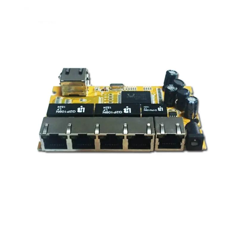 Промышленный Коммутатор PCBA OEM/ODM коммутатор с портом 10/100/1000 м неуправляемый